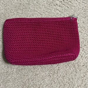 The Sak Pink Knit Clutch